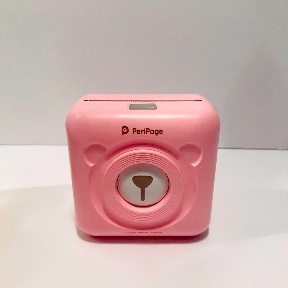 PeriPage Mini Printer Wireless A6 Pocket Printer With Paper Rolls Bluetooth